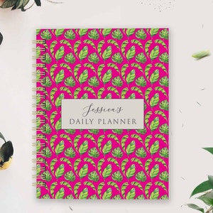 Personalized Daily Planner 6 Months