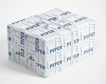 Personalized Gift Wrap 30"x60" , Birthday Gift Wrap, Custom Gift Wrap