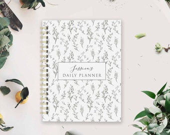 Personalized Daily Planner 6 Months