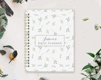 Personalized Daily Planner 6 Months