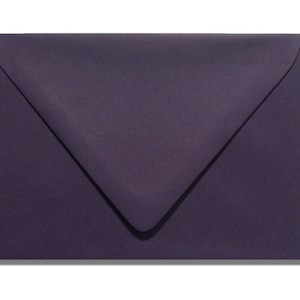 Purple Envelopes, Size A7 or A6, Pack of 25