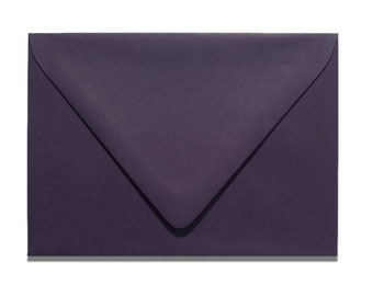 Purple Envelopes, Size A7 or A6, Pack of 25