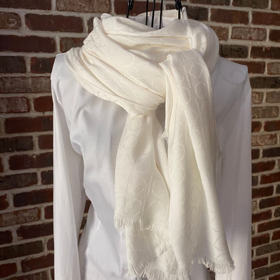 Calvin klein cheap grey scarf