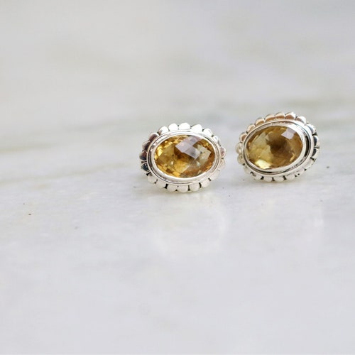 Handmade Yellow Topaz stone cufflinks- cufflinks in silver-silver cufflinks-silver popular buttons-gift