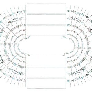 A1 tamaño 10 generaciones carta de árbol genealógico Ancestros gris azul azules y árbol genealógico descendiente 10 generaciones imprimible regalo descarga digital