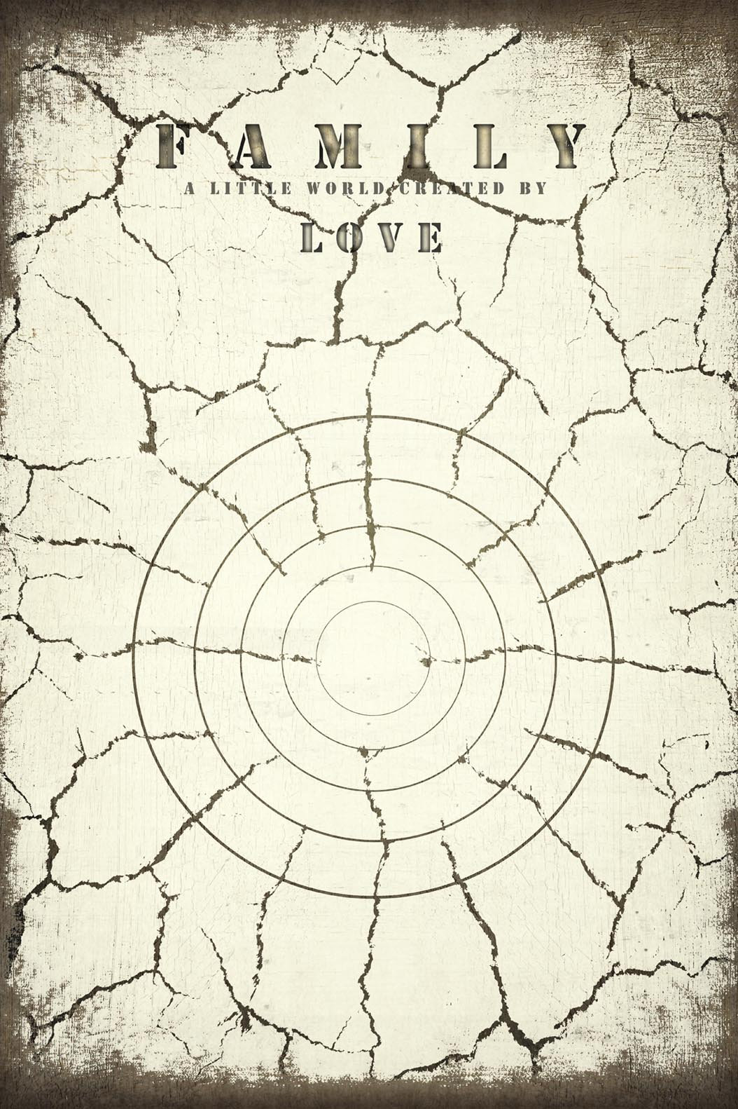 Cracked Ground Family Tree Rustic Design Family Tree - Etsy