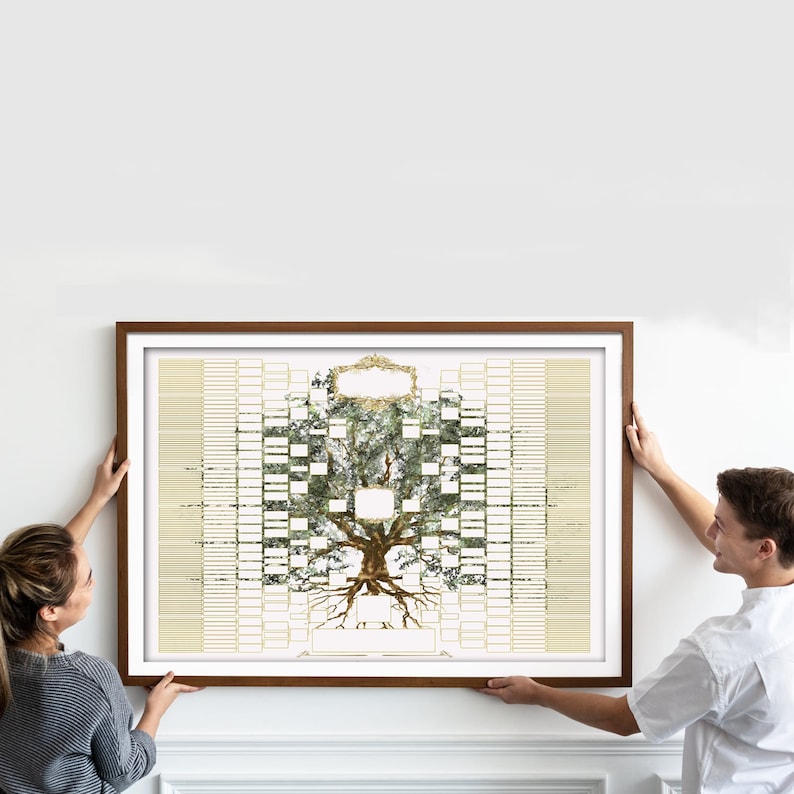 10 Generation Family Tree Template, a timeless piece that transcends generations. image 5