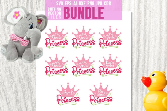 Princess Bundle School Bundle 1st Grade 2nd Grade 3rd Etsy