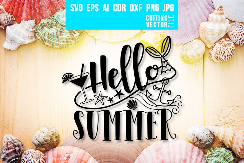 Free Hello Summer Svg Etsy 469 SVG PNG EPS DXF File