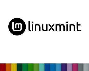 Linux Mint Logo Vinyl Decal Sticker