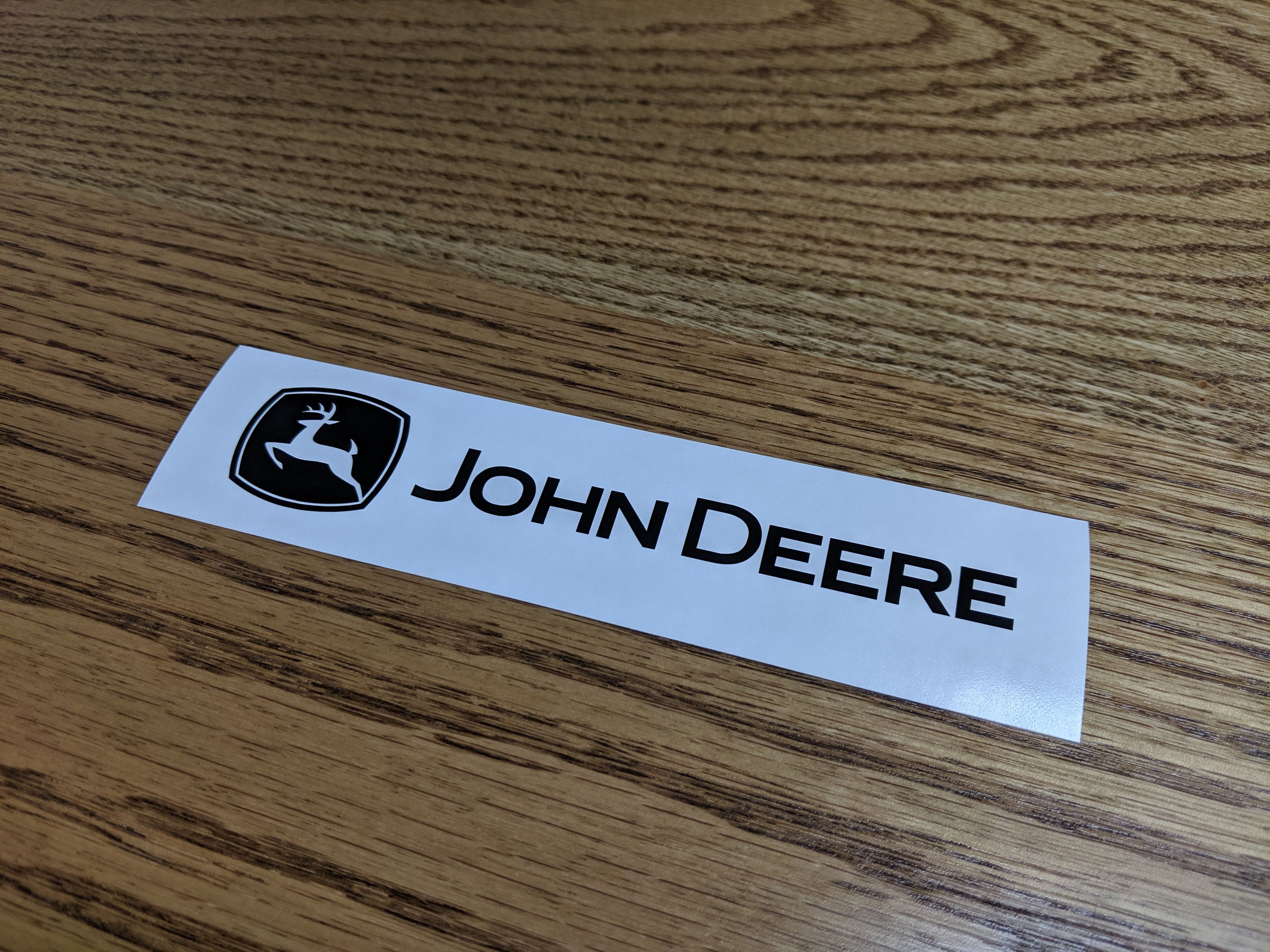 John Deere Vinyl Decal Sticker Etsy