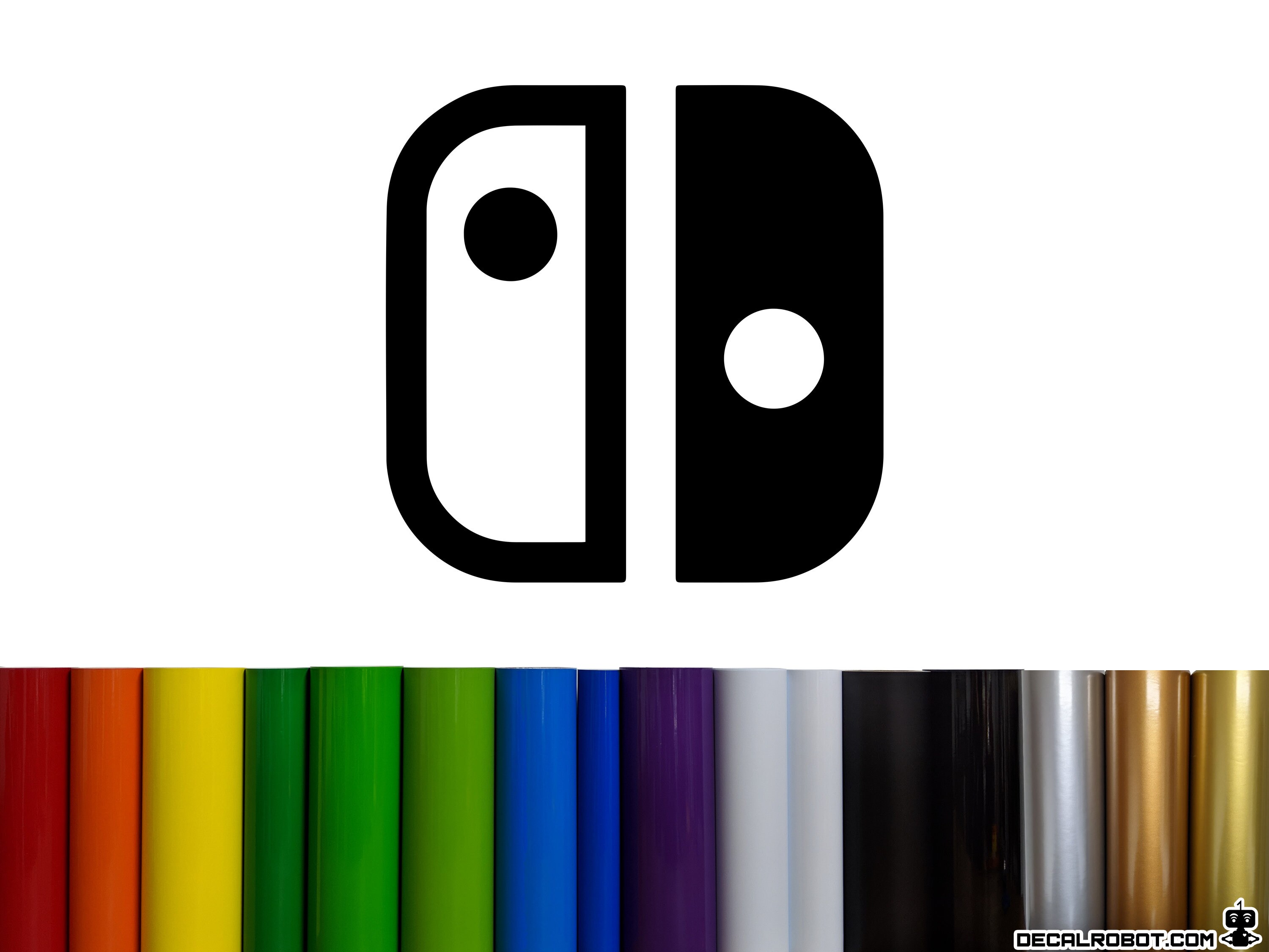 Nintendo Switch Logo Vinyl Decal Sticker Etsy