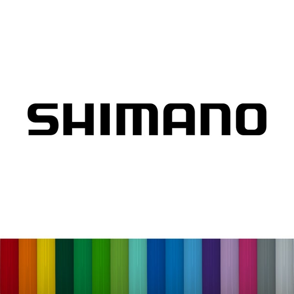 Shimano vinylsticker