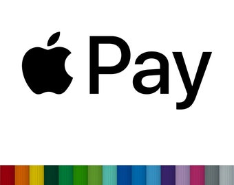 Apple Pay Vinyl Decal Sticker