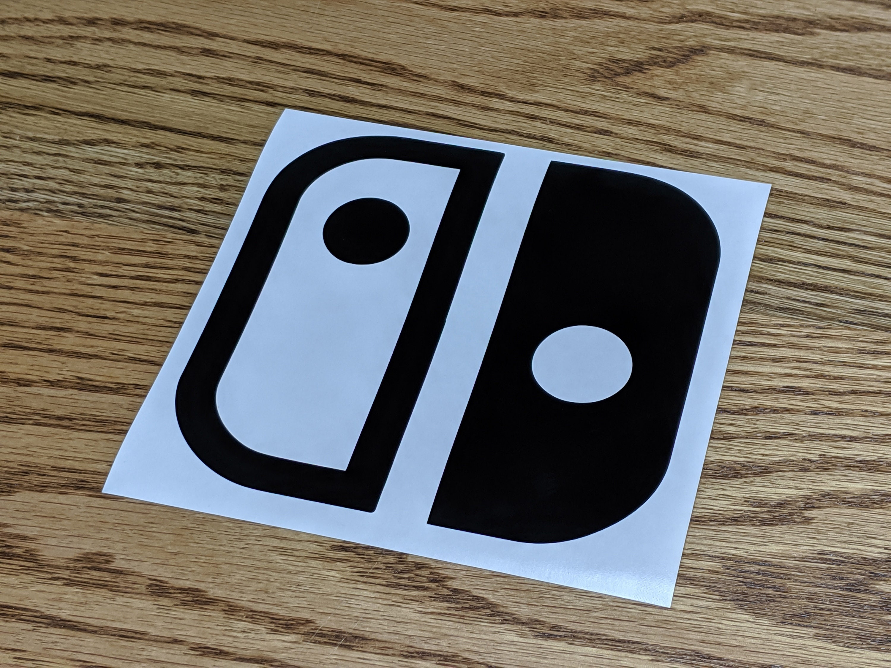 Nintendo Switch Logo Vinyl Decal Sticker Etsy