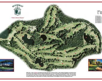 US Open Poster for Bethpage Black Golf Course