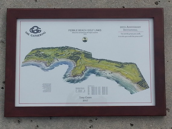 Pebble Beach Golf Links - Etsy Canada