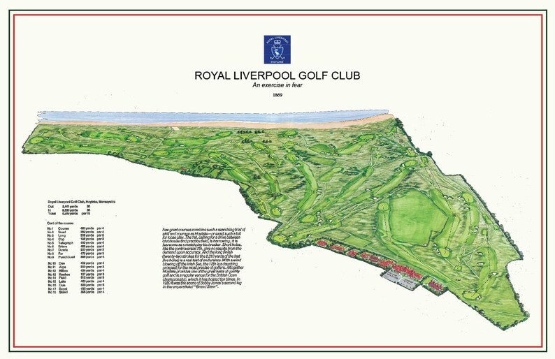 Royal Liverpool Holylake Etsy UK