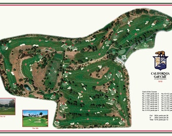California Golf Club of San Francisco - Etsy