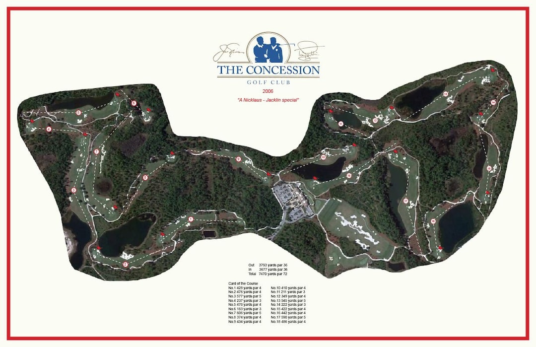 The Concession Golf Club Etsy