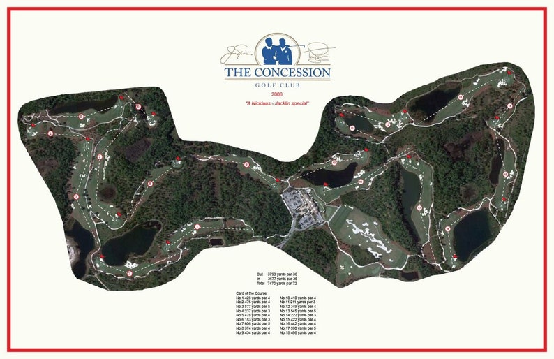 The Concession Golf Club Etsy