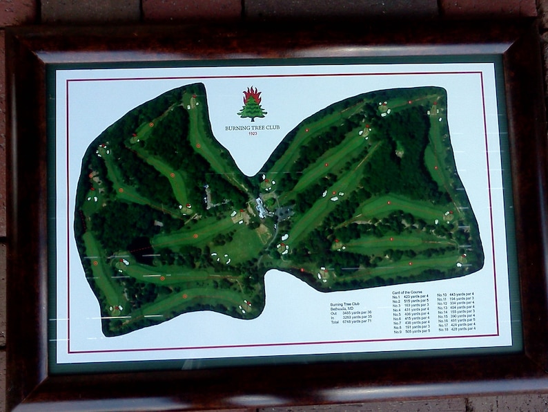 Burning Tree Golf Club Etsy