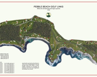 Collegamenti di golf di Pebble Beach