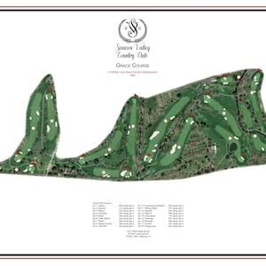 Saucon Valley CC the Grace Course Etsy