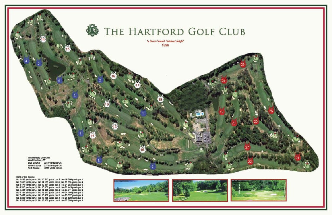 Hartford Golf Club Etsy