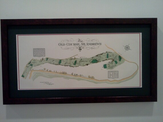 St Andrews Links THE OLD COURSE ボストンバッグ（St. Andrews
