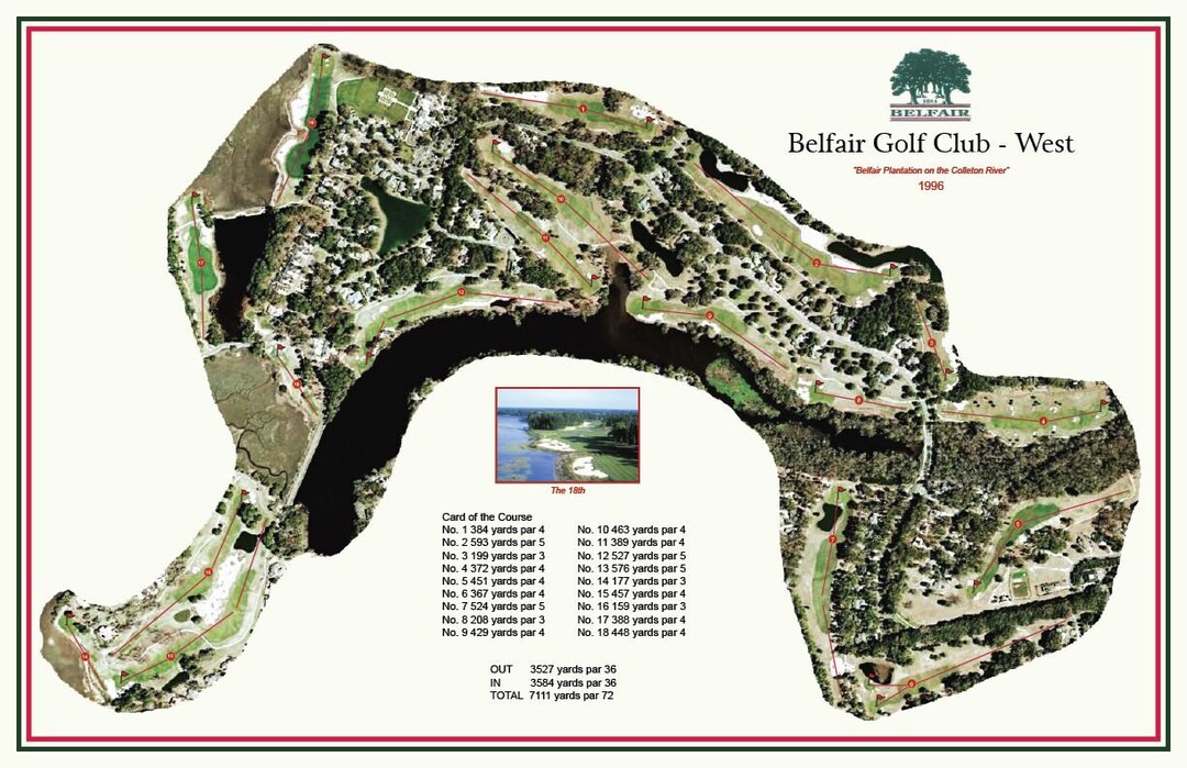 Belfair Golf Course West Etsy