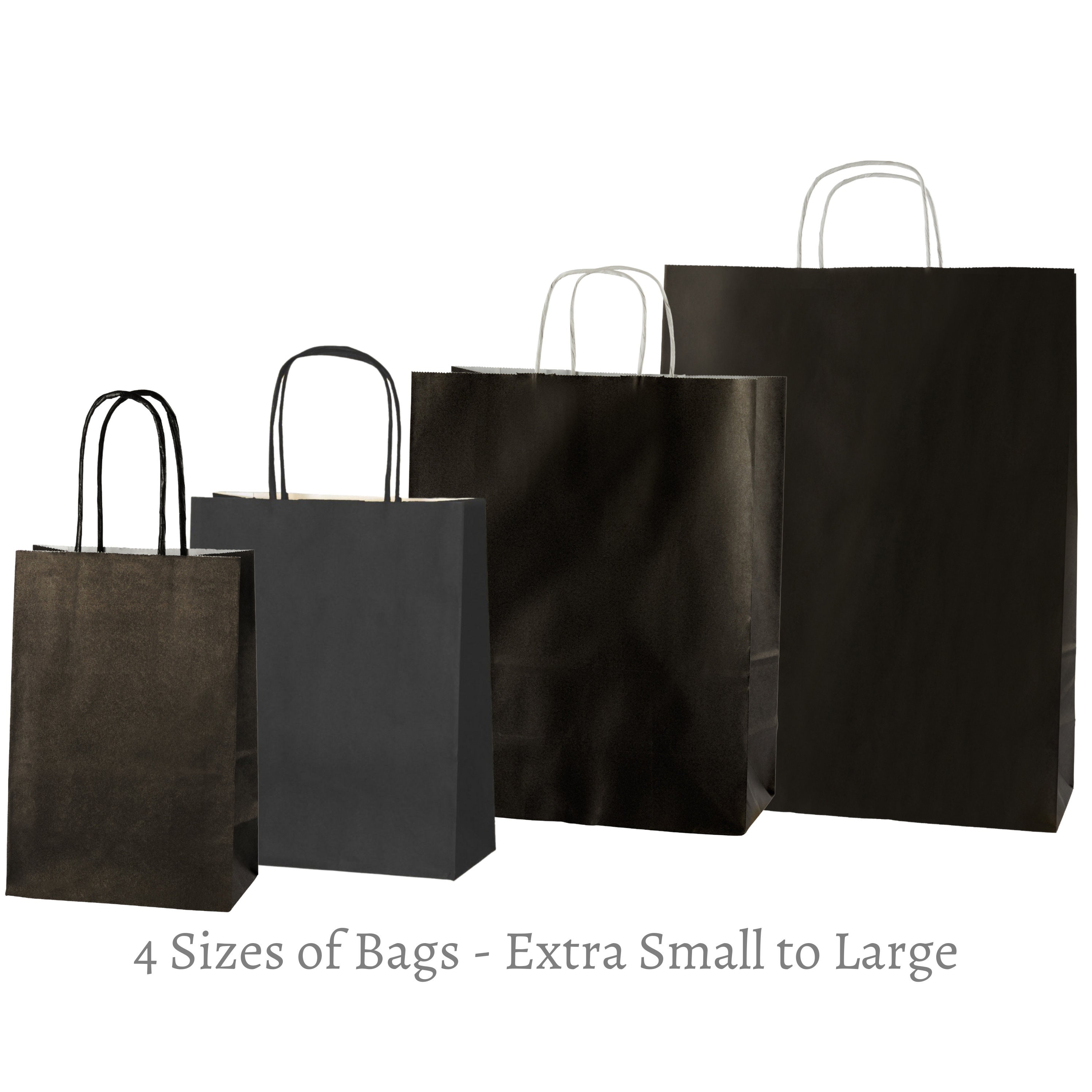 Small Flat Kraft Brown Paper Bags with Custom Logo