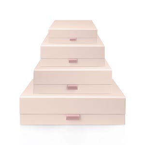 Baby Pink Magnetic Gift Box | Luxury Packaging for Gifts, Weddings, Parties & Special Occasions | 4 Sizes Available