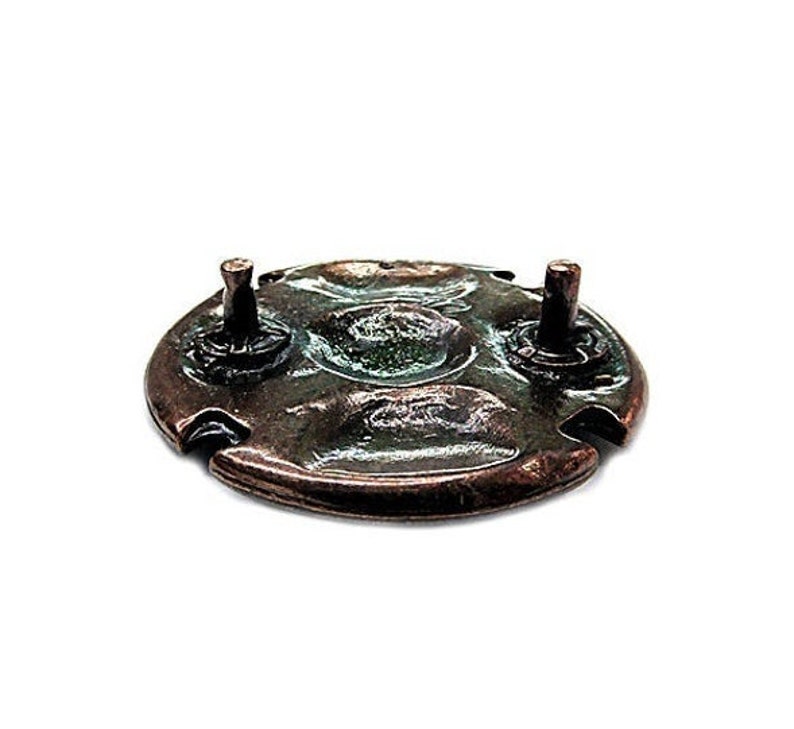 10 Ornamental Rivets CROSS of THE KELTEN Old Bronze Ornamental Rivet Celtic Cross Rivet Celtic Braidcross Rives Conchos Fitting Medieval LARP Concho