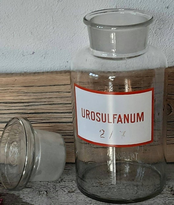 薬を保管するガラスの瓶XXXL 薬を保管するガラスの瓶XXXL