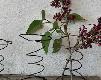 4 Vintage Rusty bed Springs Rustic style craft Antique springs old bed springs rusty spring purposing folk art rusty home primitive decor