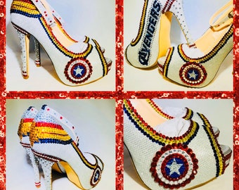 marvel wedding shoes