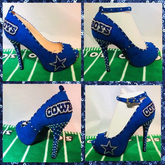 dallas cowboys high heels