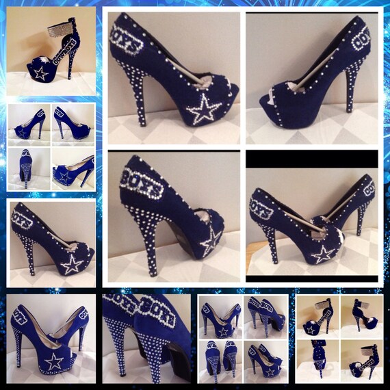 dallas cowboys stiletto heels