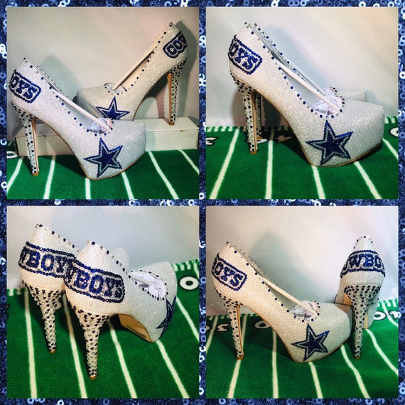 dallas cowboys stiletto heels