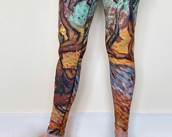 Leggings | Fine Art | Van Gogh | Olive Trees