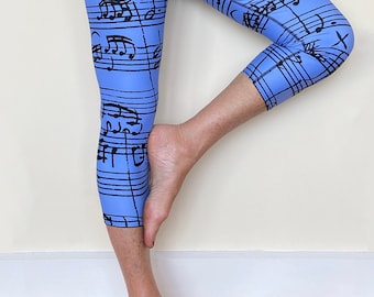 Capri Leggings | Fine Art | Music of Bach