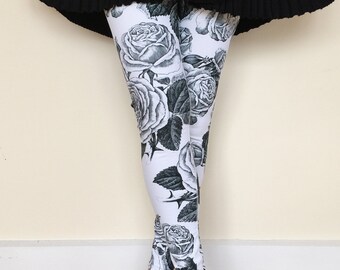 Leggings | Fine Art | Vintage Roses