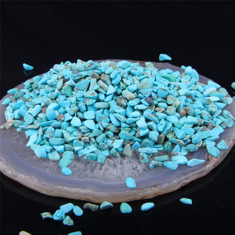 Natural Turquoise ChipsGemstone Chips Rock Chips Small Tiny Etsy