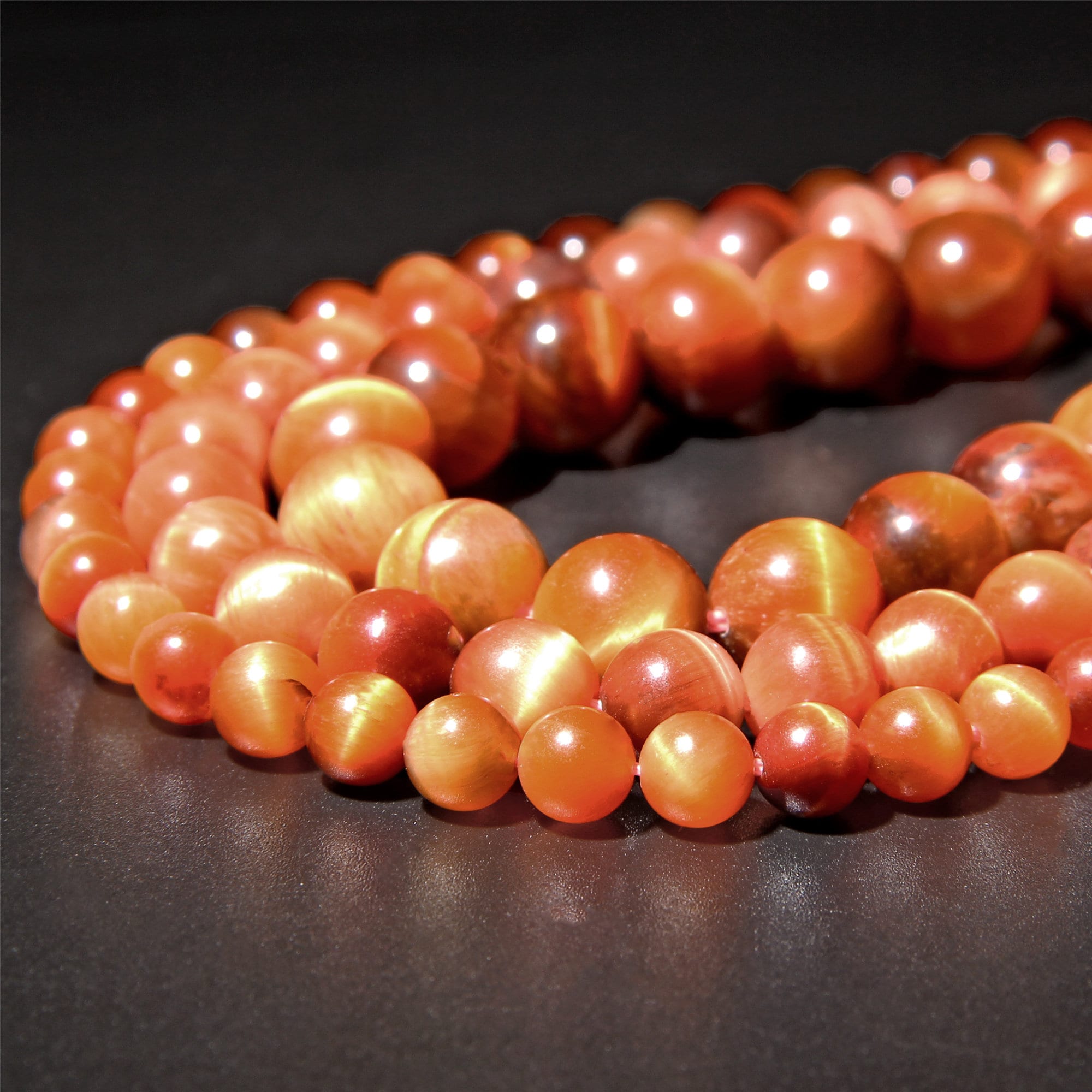 Orange tiger s eye Etsy Nederland