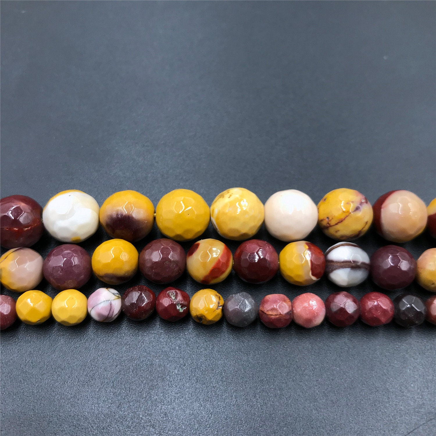 15.5 Natural Yellow Jasper Stone Beads 4mm 6mm 8mm 10mm Etsy