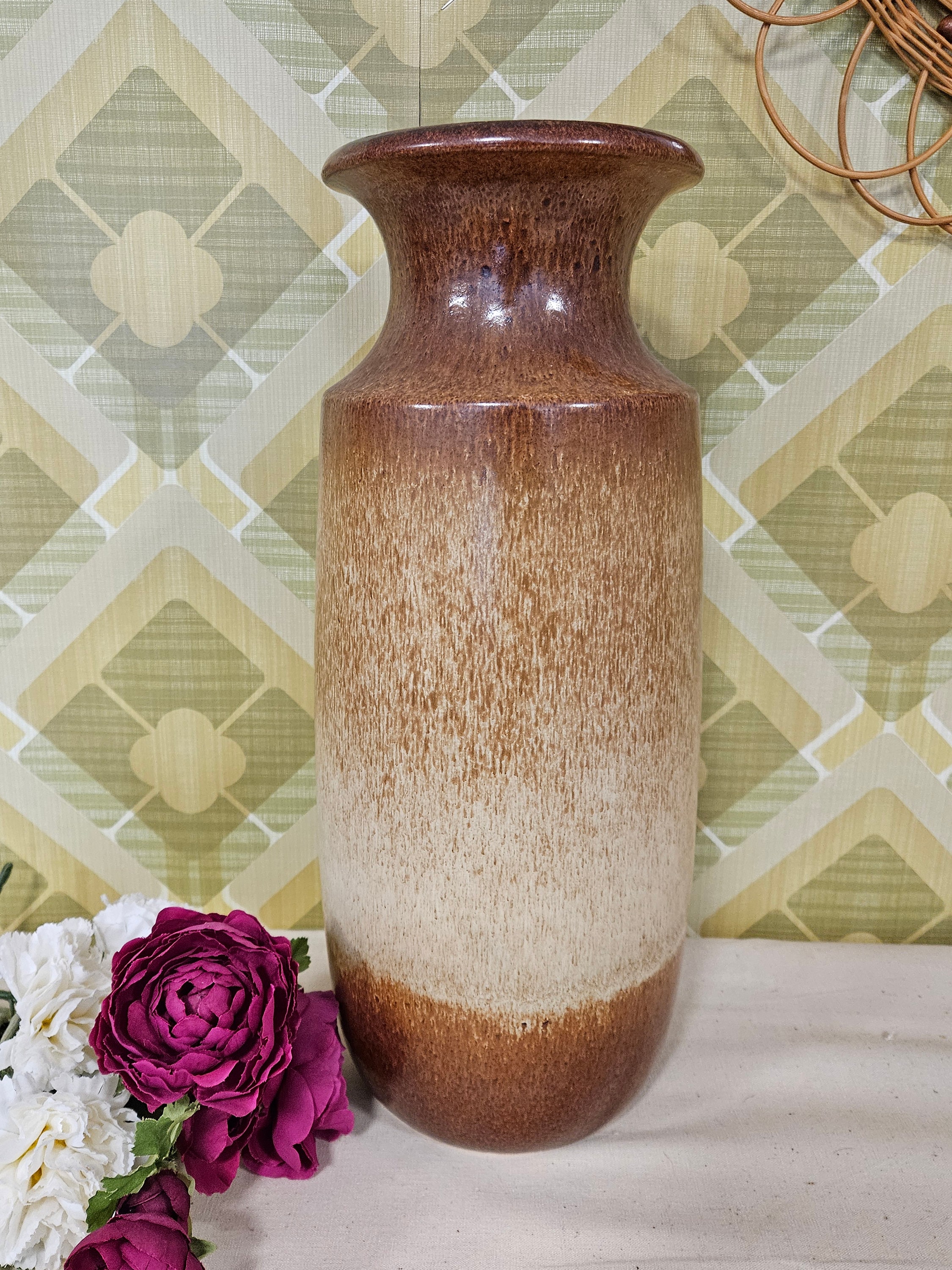West Germany Scheurich Keramik Vase - Etsy Finland