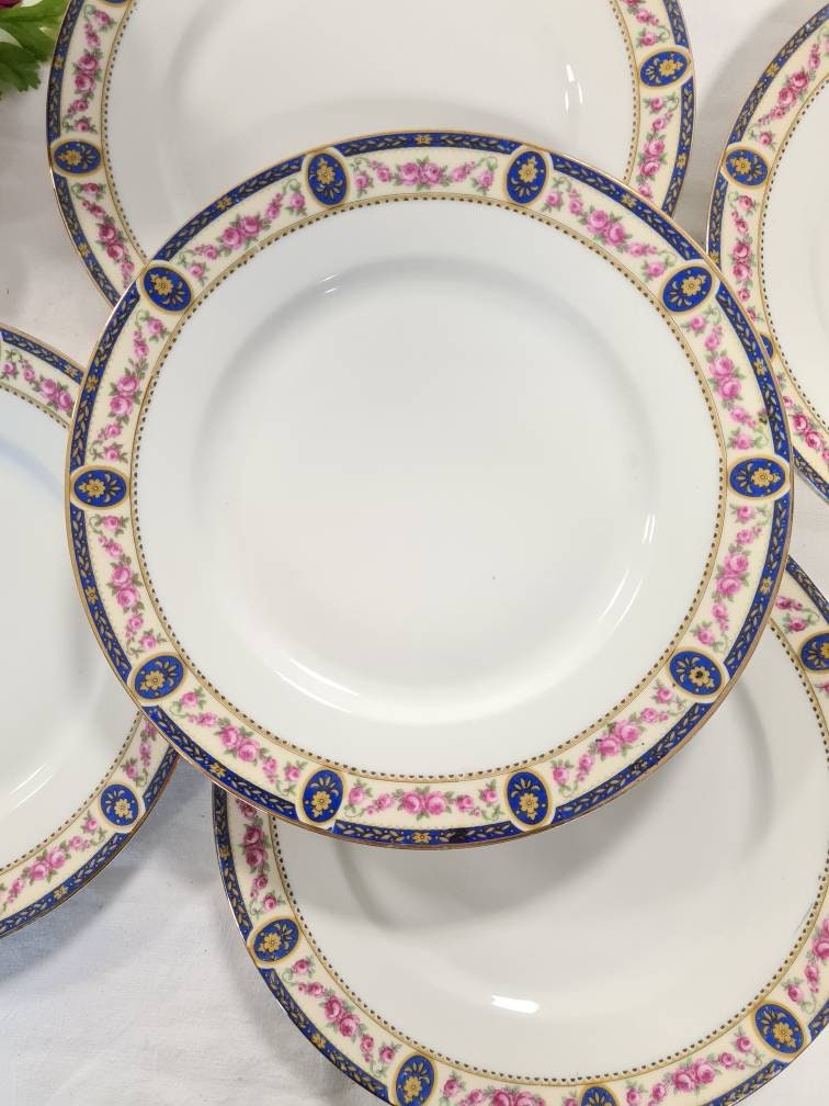 リモージュ　アンティーク フランスリモージュのアンティーク食器、Limoges B & Co