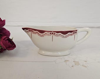 SAUCIÈRE ANCIENNE SUR Plateau KG Luneville Modèle compiegne EUR 12,00 - FR