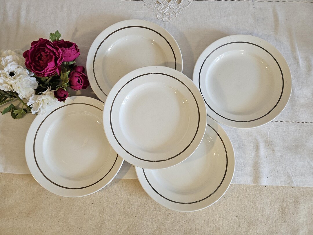 LOT DE 2 assiettes anciennes en porcelaine EUR 30,00 - PicClick FR